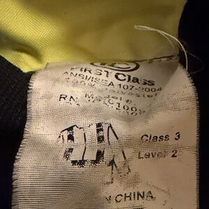 Safety insulated jacket for EMERGENCY and EMS/fire
